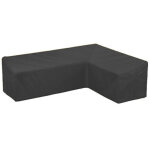 Housse pour canap� d'angle de jardin en forme de l, housse de mobilier d'ext�rieur en tissu oxford imperm�able ...