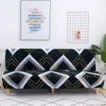 Housse de canap�, antid�rapante, housse de protection pour canap� de 2 � 3 places sans accoudoirs (trois ...