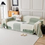 Housse de canap art abstrait, multifonction jet de canap grande taille, rversible couvre canap jete ...