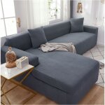 Housse pour canap� convertible 2 places gris �pais