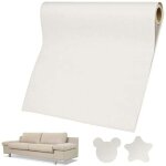 Housse de canap�, cuir autocollant canape, patch de r�paration en cuir, 50 x 137cm, beige, rouleau adhesif ...