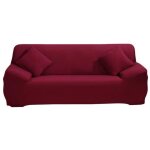 Housse de canap� �lastique 3 places housse de housse de canap� chaise stretch