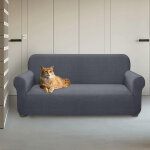 [jamais utilis�]housse de canap�, housse de canap� �lastique imperm�able, antid�rapante et anti - rayures ...