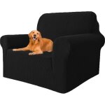 Housse canap� extensible 1 place, housse de canap� avec accoudoirs, housse fauteuil, super �lastique ...