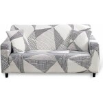 Readcly - housse de canap 3 places housse canape extensible avec accoudoirs housse de canap elastique ...