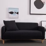 Housse canap� extensible 3 places, housse de canap� avec accoudoirs, super �lastique sofa cover universelle, ...