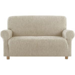 Housse de canap� extensible en m�lange noisette � la mode de new york, anti - rayures, canap�s avec accoudoirs ...