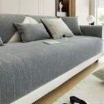 Housse de canap� imperm�able - housses de coussin de canap� en chenille, housse de canap� antid�rapante ...