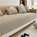 Housse de canap� imperm�able - housses de coussin de canap� en chenille, housse de canap� antid�rapante ...