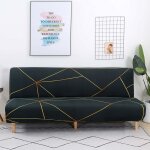 Housse de canap - lit, antidrapante, pliable, extensible, housse de protection pour canap de 2  3 ...