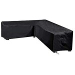 Housse de canap� en l, housse de protection pour meubles d'angle en rotin, imperm�able, r�sistante aux ...