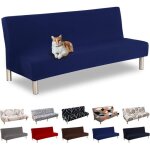 Housse de canap� sans accoudoir 3 places clic clac extensible universel lavable couverture pour canap� ...