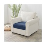 Housse de canap, velours, bleu marine 50 - 65cm