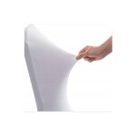 Housse de chaise de banquet blanche haut de gamme