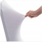 Housse de chaise de banquet blanche standard