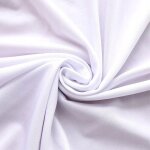 Housse de chaise de banquet de mariage �lastique blanche [21ba]