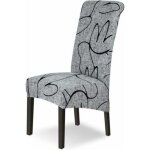 Housses de chaise extensibles, lot de 4 grandes housses de chaise de salle � manger, housses de chaise ...