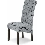 Housses de chaise extensibles, lot de 4 grandes housses de chaise de salle � manger, housses de chaise ...