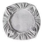 Housse de chaise extensible pour chaises de bureau, chaises pivotantes, housse de chaise (gris argent� ...