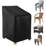 Housse chaise de jardin empilable 120x65x65x80cm, 420d oxford imperméable housse chaise exterieur, house ... Housse chaise de jardin empilable 120x65x65x80cm, 420d oxford imperméable housse chaise exterieur, house ...