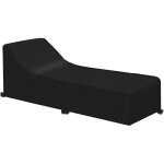 Housse de chaise longue de jardin, housse de protection bain de soleil, impermable et coupe - vent en ...