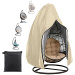 Housse de chaise suspendue oeuf suspendu exterieur jardin bache de protection 210d oxford - tissu imperm�able ...