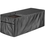 Housse pour coffre de rangement 1306071cm, housse imperm�able couverture pour caisse de stockage de jardin ...