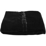 Housse complte pour piano droit en velours avec bordure dcorative - ouverture des deux cts - accessoire ...