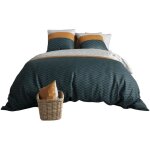 Housse couette + 2 taies 220 x 240 cm horus