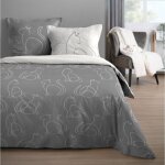 Housse de couette 240x220 berlioz + 2 taies coton 57 fils Housse de couette 240x220 berlioz + 2 taies coton 57 fils