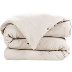 Dock avenue - housse de couette gaze de coton 200x200 cm gaia beige pampa Dock avenue - housse de couette gaze de coton 200x200 cm gaia beige pampa