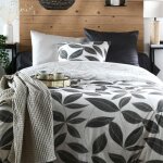 Housse de couette matisse naturel en coton percale 140 x 200 cm