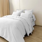 Coton pur - housse de couette percale de coton peigné 'julian' toutes dimensions julian neige - housse ... Coton pur - housse de couette percale de coton peigné 'julian' toutes dimensions julian neige - housse ...