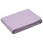 Housse de couette en percale de coton uni 260 x 240 cm elys�e violet