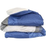 Housse de couette satin de coton tiago 260x240 cm Housse de couette satin de coton tiago 260x240 cm