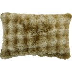 Housse de coussin collection astrakan fausse fourrure 40x60 cm
