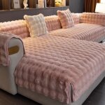 Housse coussin canape housses de coussin fourrure moelleux doux, taie d'oreiller coussin canap� d�coratif ...