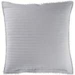 Housse de coussin dorin 60 x 60 cm gris et blanc