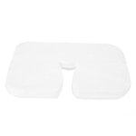 Housse de coussin jetable, 100 pcs super doux coton spa appui - t�te housse de coussin visage massage ...