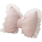 Housses de coussin n?ud rose 40x32cm forme d�corative pour canap� bureau voiture accessoire mode doux ...