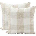 Housse de coussin housse de coussin treillis g�om�trique d'oreiller pour canap� maison salon chambre ...