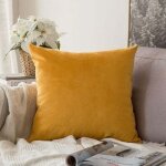 Housse de coussin en velours d�coratif canap� outgeek home decor taie d'oreiller super doux decoration ...
