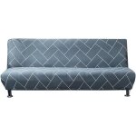 Housse extensible 2 / 3 places sans bras ajustable, convertible lit