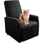 Housse extensible imperm�able pour fauteuil inclinable, ensemble de 4 pi�ces, couleur unie, housse de ...