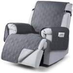 Housse de fauteuil inclinable 100 % �tanche, housses antid�rapantes pour fauteuil inclinable avec poche, ...