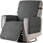 Housse de fauteuil relax matelass couvre fauteuil inclinable doux protecteur canap 1 place antidrapant ...