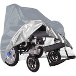 Housse de fauteuil roulant, housse de fauteuil roulant �lectrique, protection solaire, imperm�able, anti ...