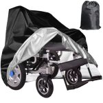 Housse de fauteuil roulant, housse de fauteuil roulant �lectrique pour le rangement, housse de scooter ...