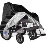 Housse de fauteuil roulant noire, protection solaire, imperm�able, anti - poussi�re, antisalissure, anti ...