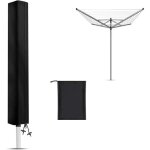 Housse impermable pour schoir  linge rotatif d'extrieur, housse de protection pour schoir  linge ...